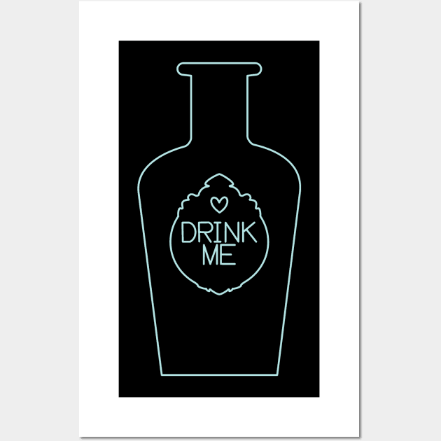 Drink Me! Wall Art by tiranocyrus